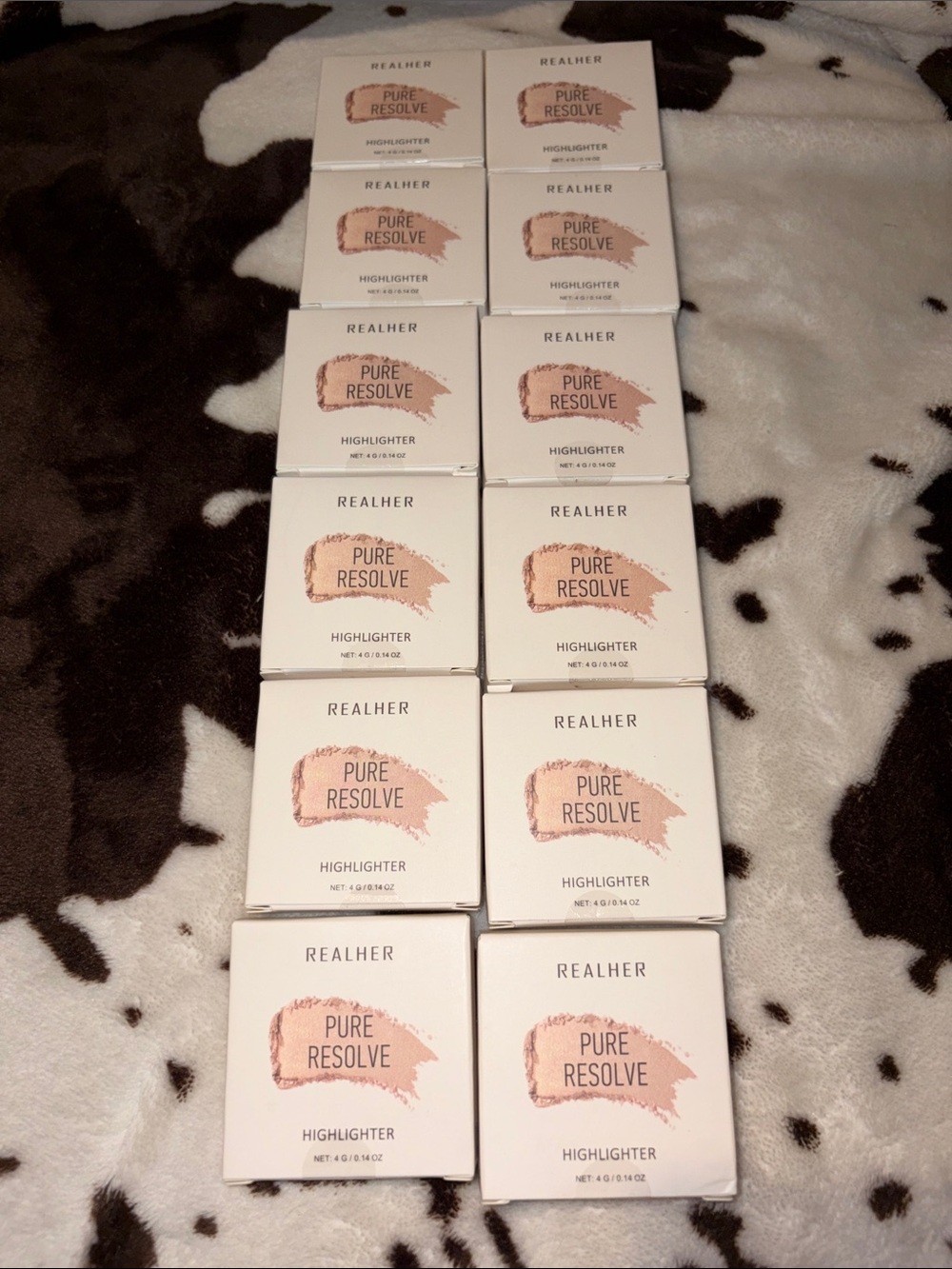 RealHer Pure Resolve Highlighter — Peach Pink Shade